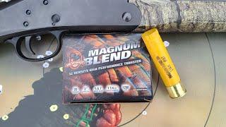 Hevi-Shot Magnum Blend 20ga 3" 1-1/4oz #5,6,7 Test W/ Stevens 301 20ga & Stock Extra Full Choke