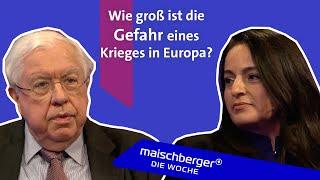 Russland und die NATO: Wer bedroht wen? Sevim Dağdelen und John Kornblum | maischberger. die woche