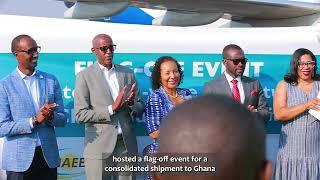 USAID Kungahara Wagura Amasoko | Flag-off by Igire Continental Trading