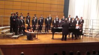 "Aya Ngena" sung by North Mesquite HS Varsity Men's Choir October 2014 at Mesquite Arts Center