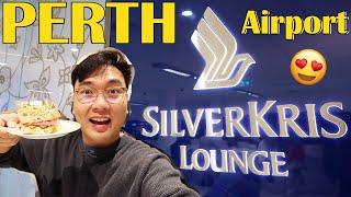 Singapore Airline SilverKris Lounge Review Perth Airport [WORTH IT] ️ 