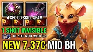 NEW 7.37C IMBA MID BH 11Min Scepter Invisible 1 Shot Max Dagon Khanda 4 Sec CD Skill Spam Dota 2