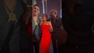 Jon Jones and Alex Pereira meet Nina Drama LOL #shorts #ufc #mma