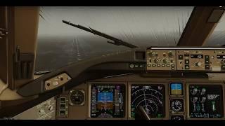 X-PLANE 12 B772 De-Icing- Cold And Dark-Full Flight Canadian Airlines Alaska-Canada PAFA-CYVR