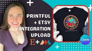 Printful Etsy Integration Upload/ Products, Pricing, SEO Tutorial for print on demand - POD