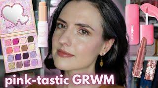 Pink centric GRWM using a bunch of new stuff I'm testing in February