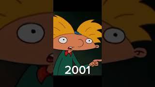 Arnold Shortman Evolution (1988-2017) #heyarnold #shorts