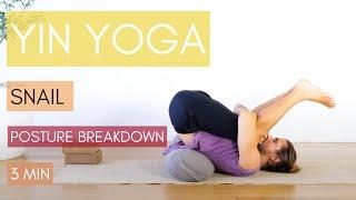 Snail Pose - Yin Yoga Pose Breakdown with Dr. Truth Robinson and LIVING YIN