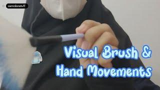 Hand Movements ASMR and Visual Trigger with Layered Sound to Make You Sleep