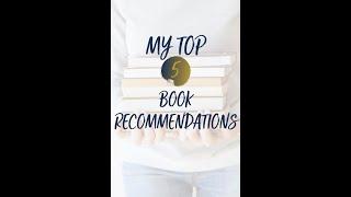 5 LIFE CHANGING BOOKS | BOOK RECOMMENDATIONS | LINK IN DESCRIPTION