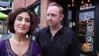 Jonni Armani Host of FOOD PDX TV SHOW - featuring Decarlis Restaurant