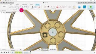 Very easy Fusion 360 the Revolve