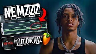 How To Make NEMZZZ Type Beats From SCRATCH!! (WYA TUTORIAL)