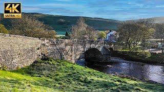 Dawn Walk in the Most Beautiful and Charming Village in the Dales | KETTLEWELL, ENGLAND.