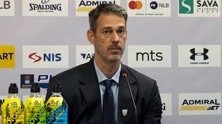 Trener Dubaija Golemac: "Odlična igra Partizana, želimo da se vratimo u Beograd"