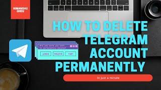 how to unblock yourself on telegram ! How to delete telegram account permanently