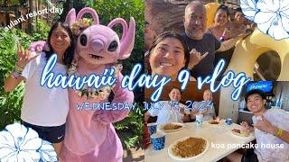 HAWAII DAY 9 VLOG | koa pancake house & characters at disney’s aulani resort