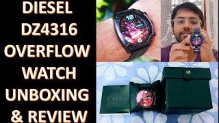 DIESEL DZ4316 Overflow Watch Unboxing and Review | Birthday Special |Swiss Time House Sale | English