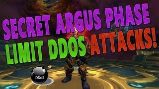 Mythic "Argus the Unmaker" NEW SECRET Phase & Limit DDOS Attack Among Guildmates | World of Warcraft