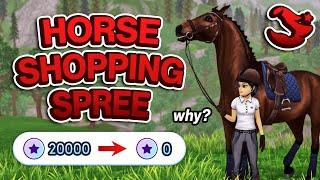 Star Stable - Most IMPULSIVE Horse SHOPPING SPREE in History 