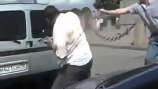 Russian Mafia like GTA Traumatic Gun VS Pepper Gas Spray