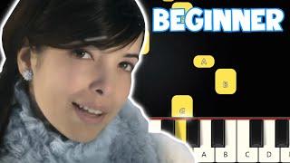 Love Story - Indila | Beginner Piano Tutorial | Easy Piano