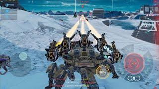 Ultimate Shocktrain Ravager, the most requested build ever | War Robots gameplay