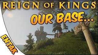 Reign of Kings Gameplay  Building Our First Base & Crafting [Ep. 4]