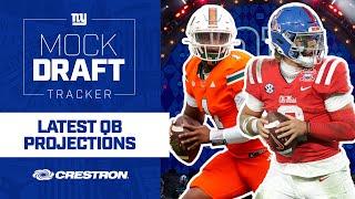 Mock Draft Tracker 8.0: Latest QB Projections | New York Giants