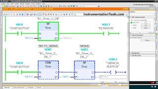 Ladder Logic Programming Examples: Water Transfer and Filtration