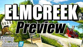 ELMCREEK MID-WEST NORTH AMERICAN MAP PREVIEW | FARMING SIMULATOR 22