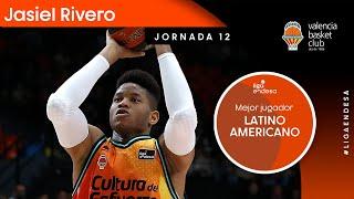 JASIEL RIVERO, Best Latin American Player of Round 12 | Liga Endesa 2022-23 12 | Liga Endesa 2022-23