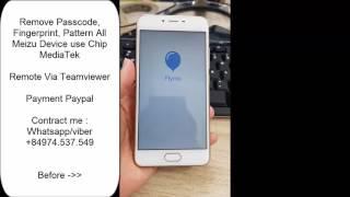 Hard Reset Remove Pin, Pattern, Password lock Meizu M3s M3 note mx6 mx3