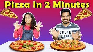 Pizza Making in 2 Minutes | Easy Pizza Recipe | इजी पिज़्ज़ा रेसिपी बाय परी