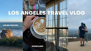 LOS ANGELES TRAVEL VLOG: Disney, Malibu beaches, hiking, Santa Monica Pier & more!