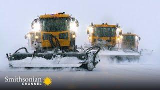 Clearing 40 Tons of Snow, Every 20 Minutes at Airport | Ice Airport Alaska | Smithsonian Channel