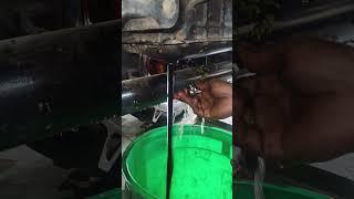 Tractor engine oil and water mix #engineer #mechanic #servise #viralshorts