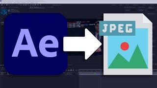 Export Single Frame from After Effects to JPEG/PNG