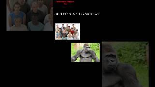 100 men vs one Gorilla? Nah… #bozo  #diddy #yourmom #skibidi #sigma #imatouchyou #bublaburbur