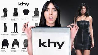 PROBANDO LA NUEVA MARCA DE ROPA DE KYLIE JENNER KHY  ¿será estafa otra vez? | Claudipia