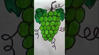How to draw a beautiful grapes ...#colourepencil #pencildrawing #painting #drawingtutorials #art