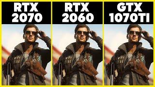 RTX 2070 VS RTX 2060 VS GTX 1070 TI Gaming Benchmarks l 2K l 4K