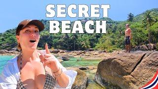 We have found Koh Phangan SECRET BEACH  Koh Phangan Thailand