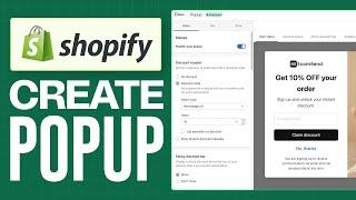 How To Add A Popup On Shopify (2024) Full Tutorial