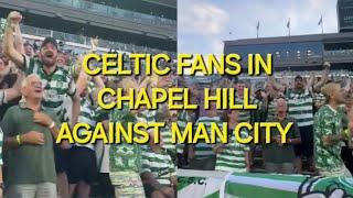 Celtic Fans In North Carolina vs Man City (4-3)