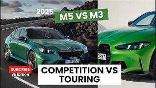 2025 BMW M5 Touring vs M3 Competition comparison