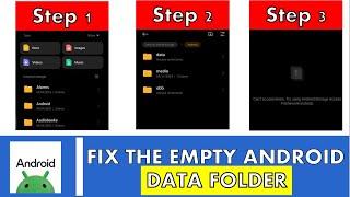 Fix the Empty Android Data Folder Issue Easily