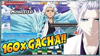 160x GACHA  Toshiro Daiguren Hyorinmaru!! +Review - BLEACH Mobile 3D