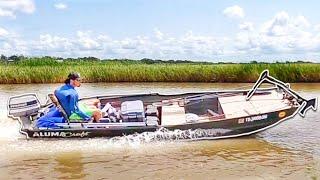 My 14ft Aluminum Jon Boat by AlumaCraft (Crappie Dock Fishing)