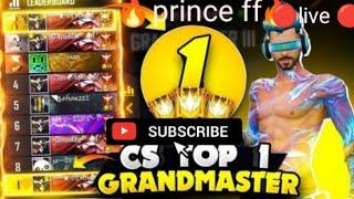 Free fire gold to grandmaster br rank push #prince #ff live